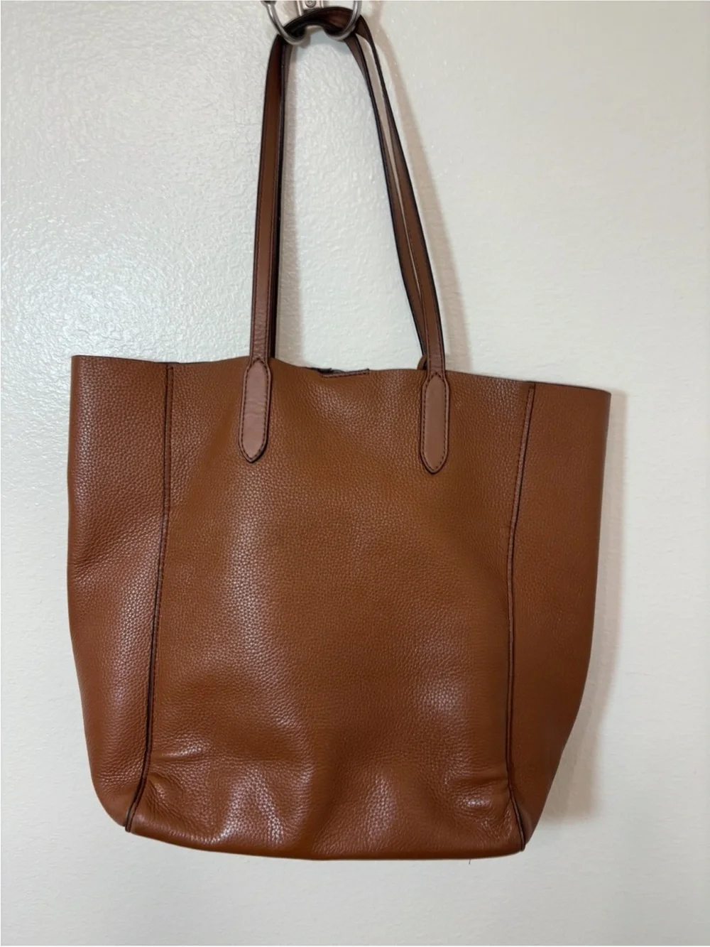 Michael Kors Tan Pebbled Leather Tote - Picture 4 of 12